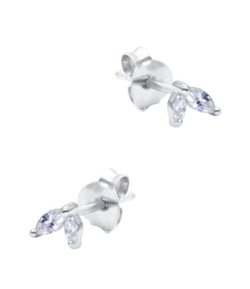 Gorgeous CZ Stone Silver Stud Earring STS-6272